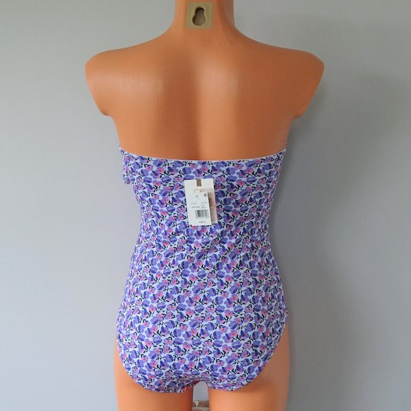 Jessica Simpson 1 Piece Pretty Peony Swimsuit NWT - Picture 3 of 4